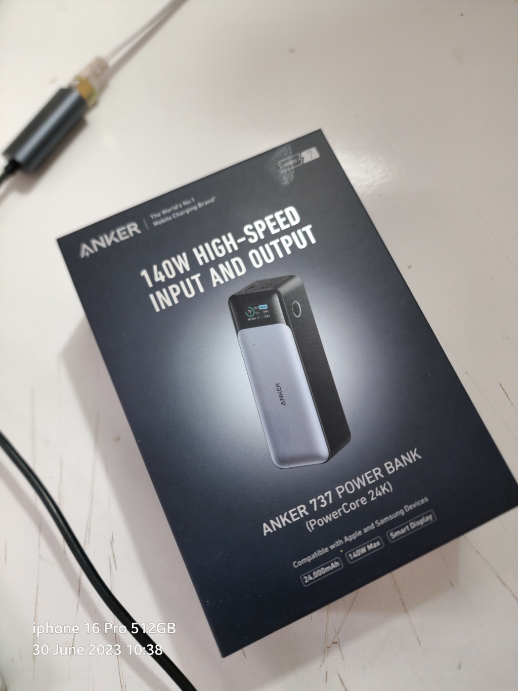Anker Power Bank 737 (140W output) Review 